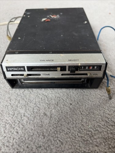Vintage hitachi car cassette - vintage,