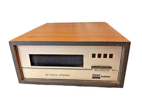 Vintage track stereo tape - track,