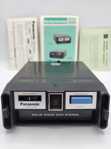 Panasonic stereo track car - 8,