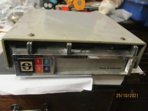Vintage radiomobile stereo 8 - vintage,