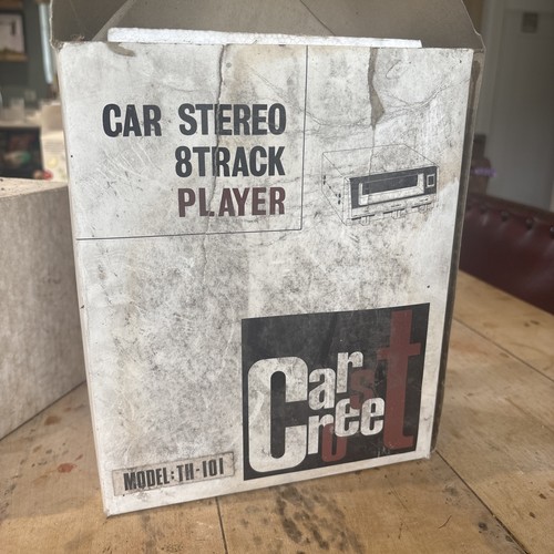 Vintage track player car - player,